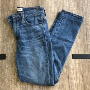 Madewell High Rise Slim Boyjean